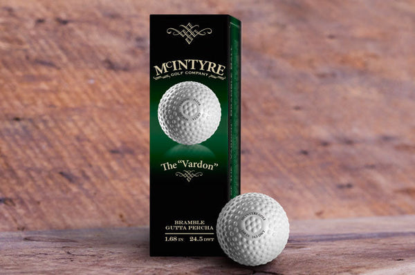 "The Vardon" (Limited Flight Replica Golf Ball -- Not Gutta Percha)