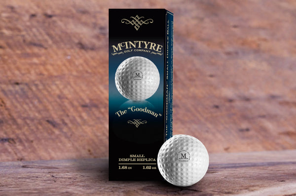 "The Goodman” (Small Dimple Replica Golf Ball)
