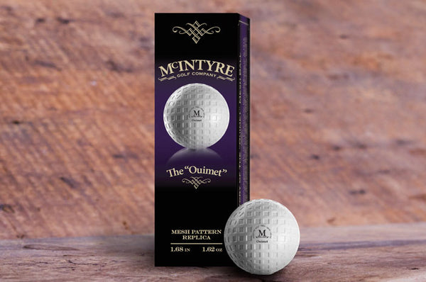 "The Ouimet” (Firm Mesh Pattern Replica Golf Ball)